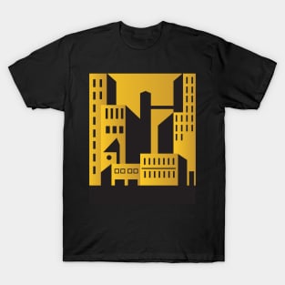Golden City Art Deco T-Shirt
